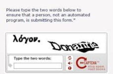 Captcha Screen