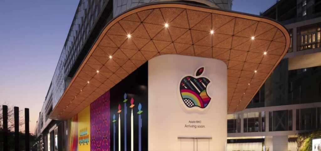 Apple logo huge