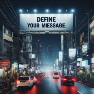 How to Build A Story To Advertise Your Brand Define your Message
